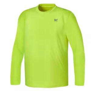 Mission Unisex Hi Vis Yellow Cooling Long Sleeve Performance Shirt New in Box